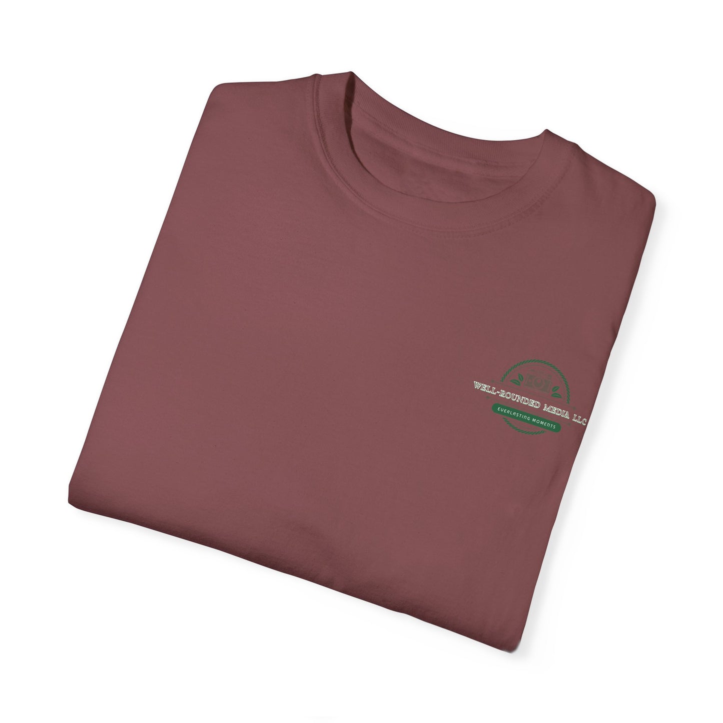 Well-Rounded Media Unisex Garment-Dyed T-Shirt - Memories Made Affordable Design