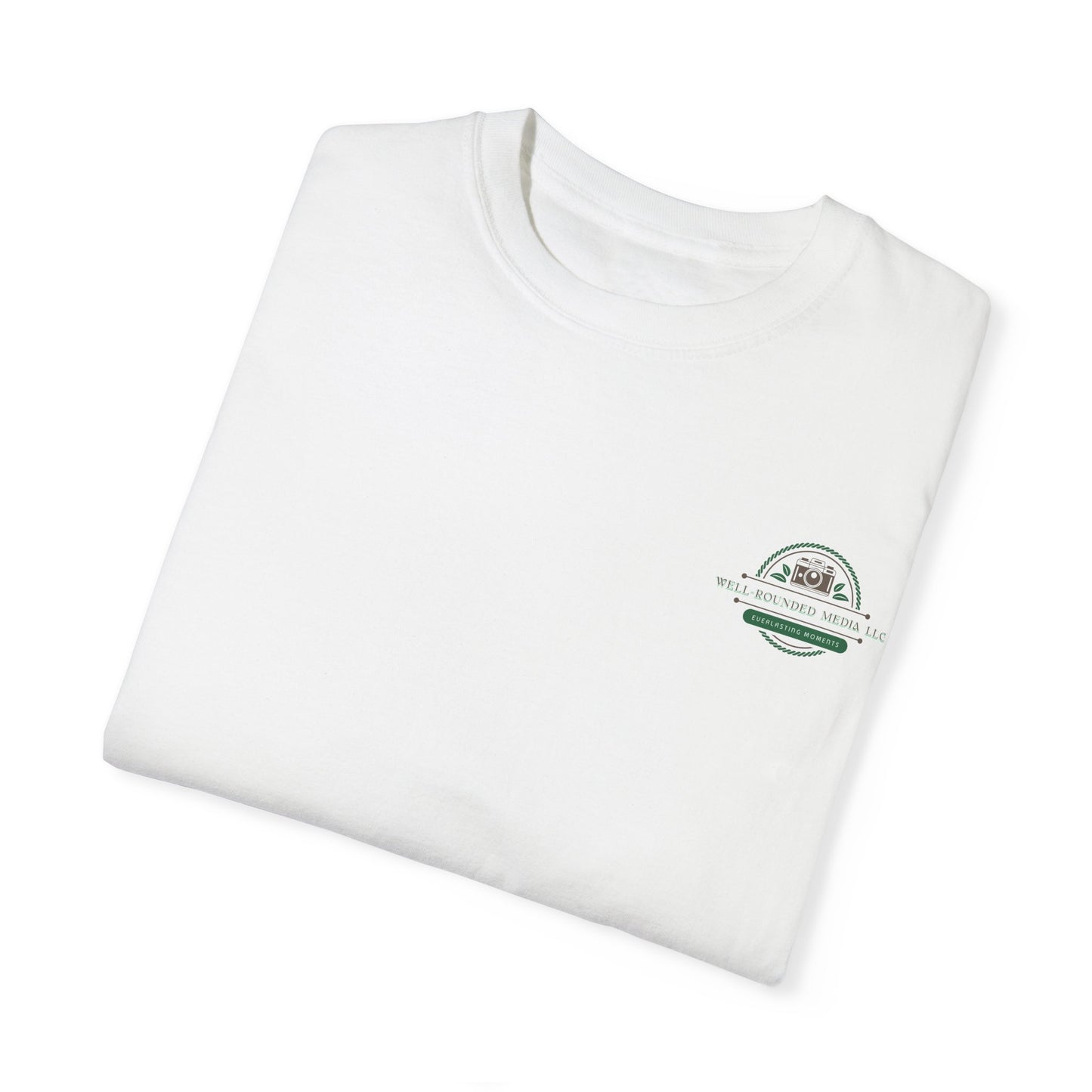 Well-Rounded Media Unisex Garment-Dyed T-Shirt - Memories Made Affordable Design