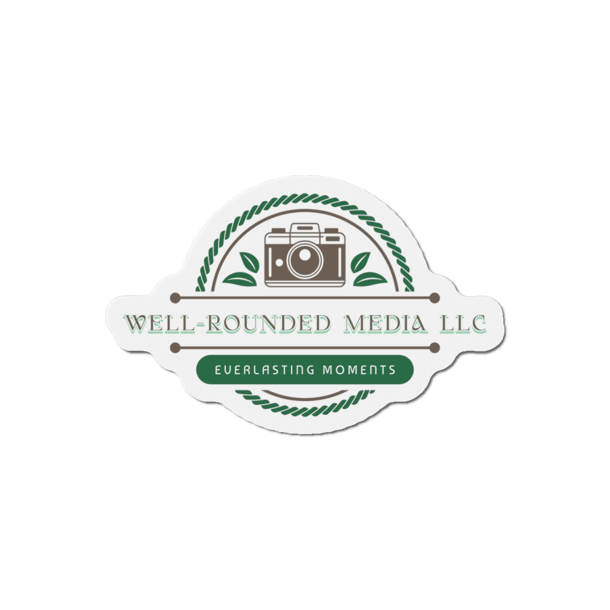 Well-Rounded Media Fridge Magnets