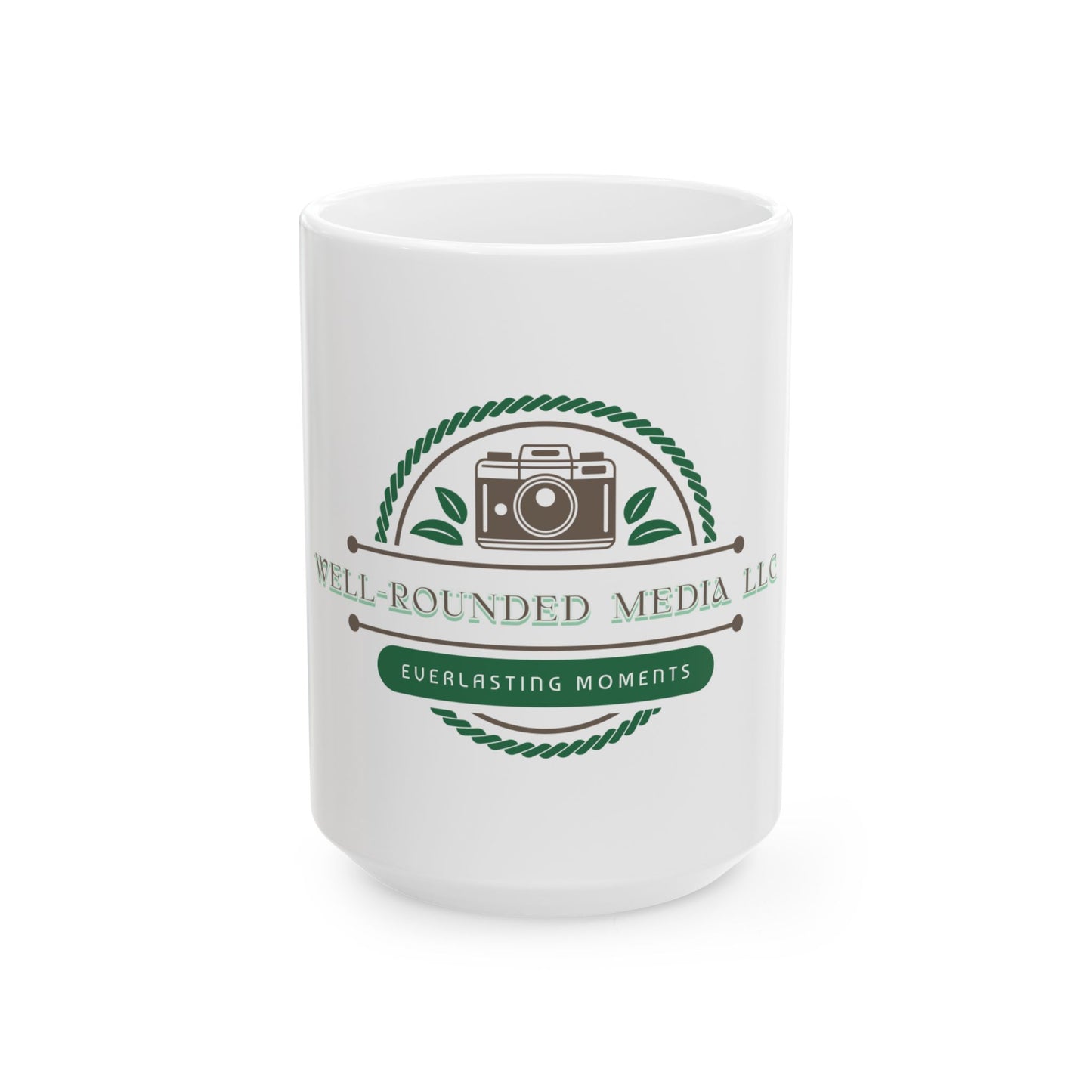 Well-Rounded Media Ceramic Mug - 11oz & 15oz