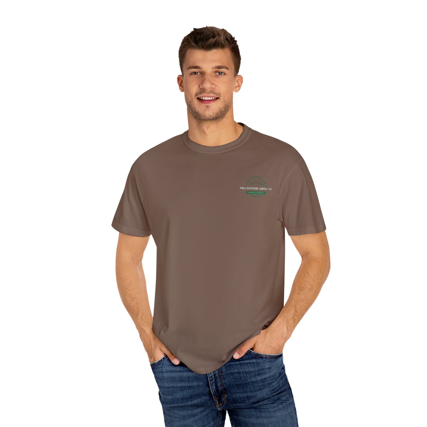 Well-Rounded Media Unisex Garment-Dyed T-Shirt - Memories Made Affordable Design