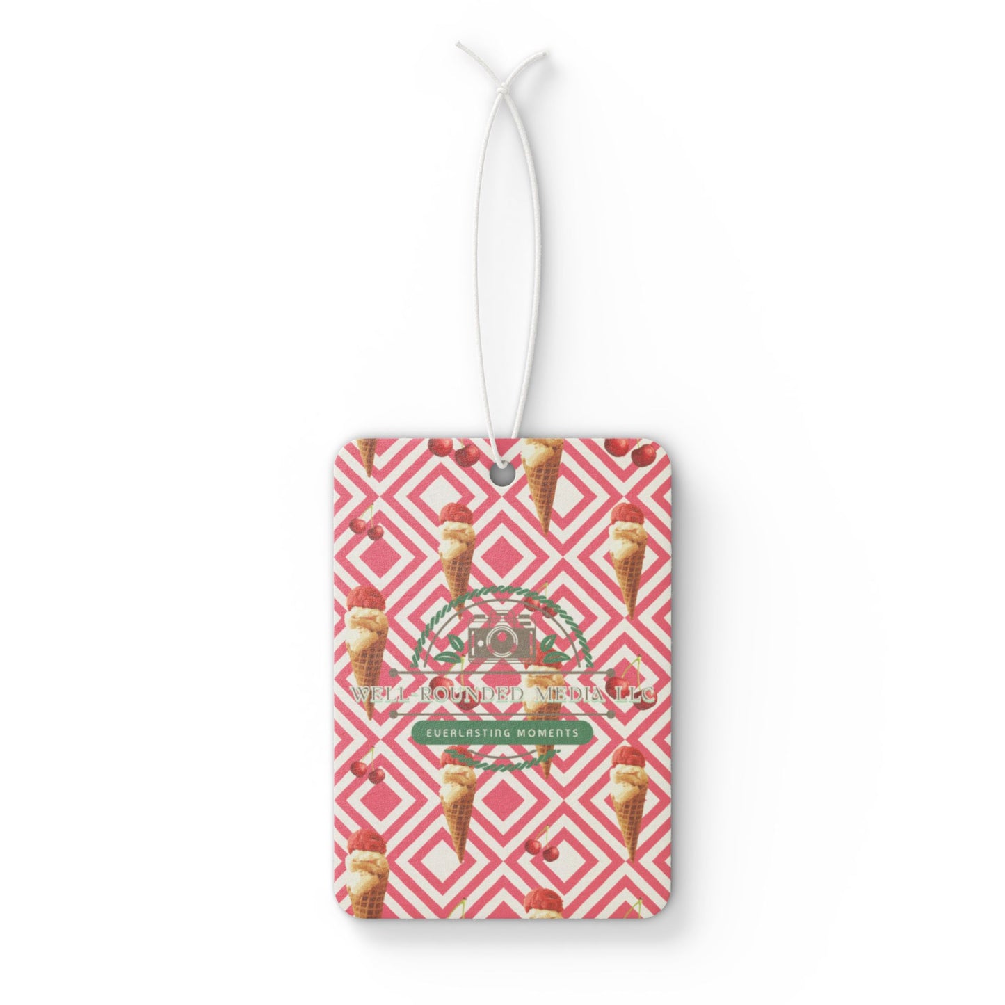Ice Cream Bliss Car Air Freshener – Sweet Summer Scent