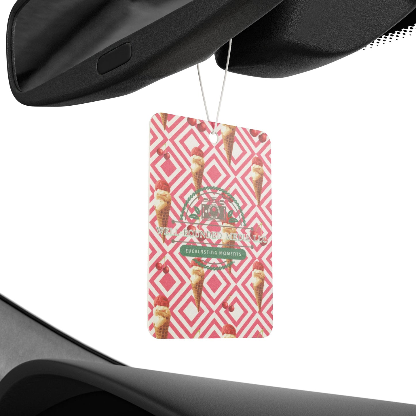 Ice Cream Bliss Car Air Freshener – Sweet Summer Scent