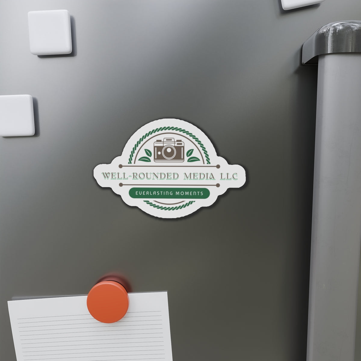 Well-Rounded Media Fridge Magnets
