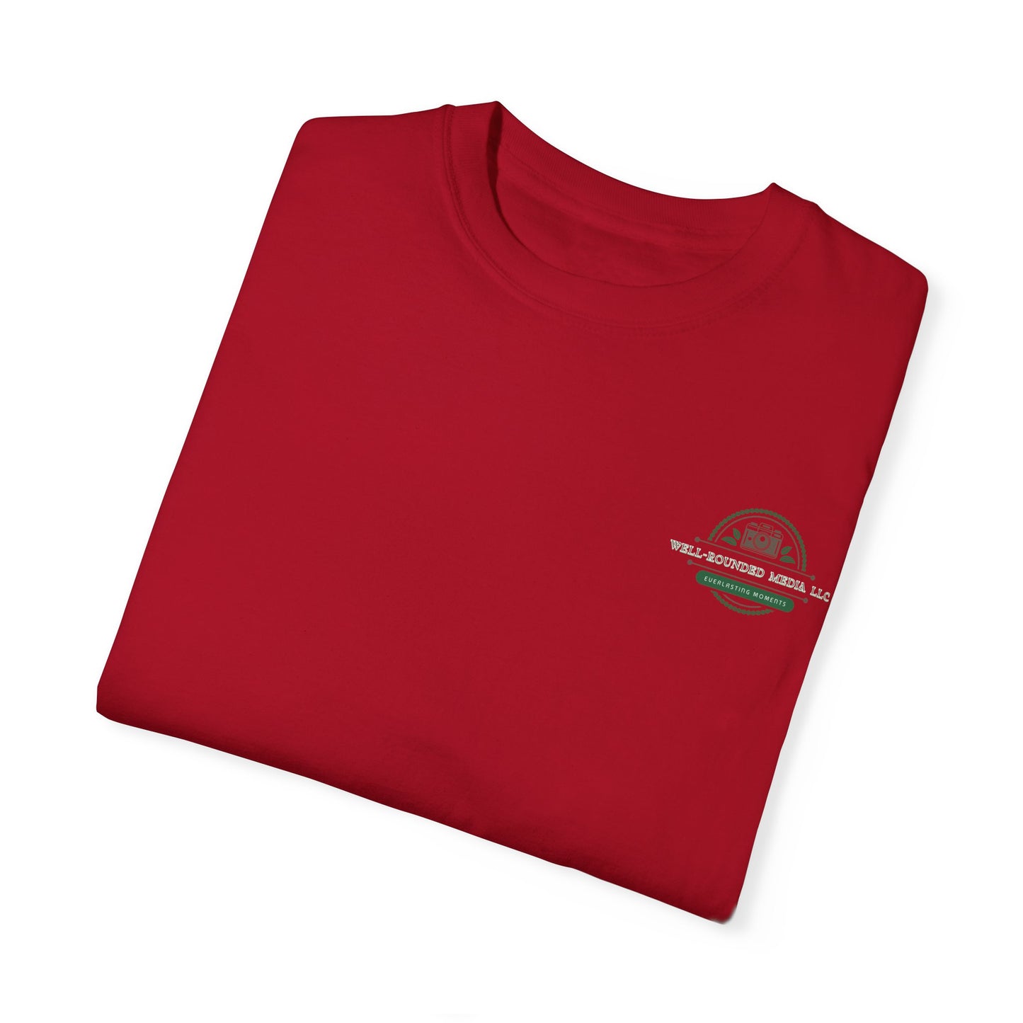 Well-Rounded Media Unisex Garment-Dyed T-Shirt - Memories Made Affordable Design