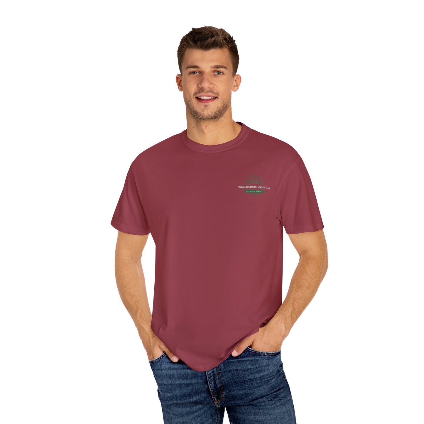 Well-Rounded Media Unisex Garment-Dyed T-Shirt - Memories Made Affordable Design