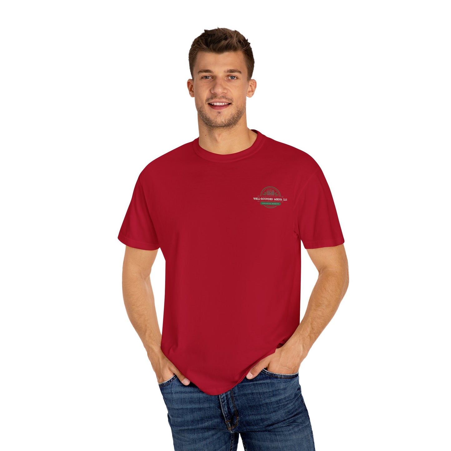 Well-Rounded Media Unisex Garment-Dyed T-Shirt - Memories Made Affordable Design