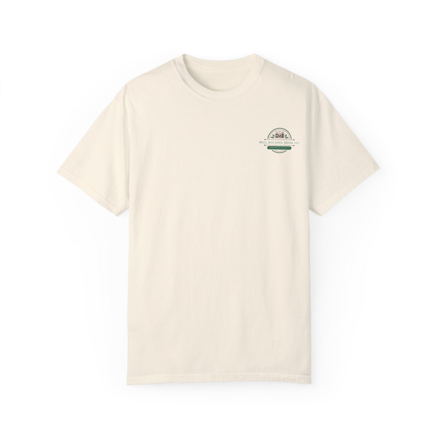Well-Rounded Media Unisex Garment-Dyed T-Shirt - Memories Made Affordable Design