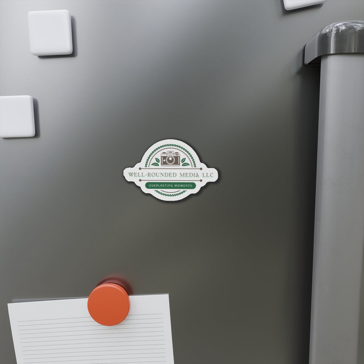 Well-Rounded Media Fridge Magnets