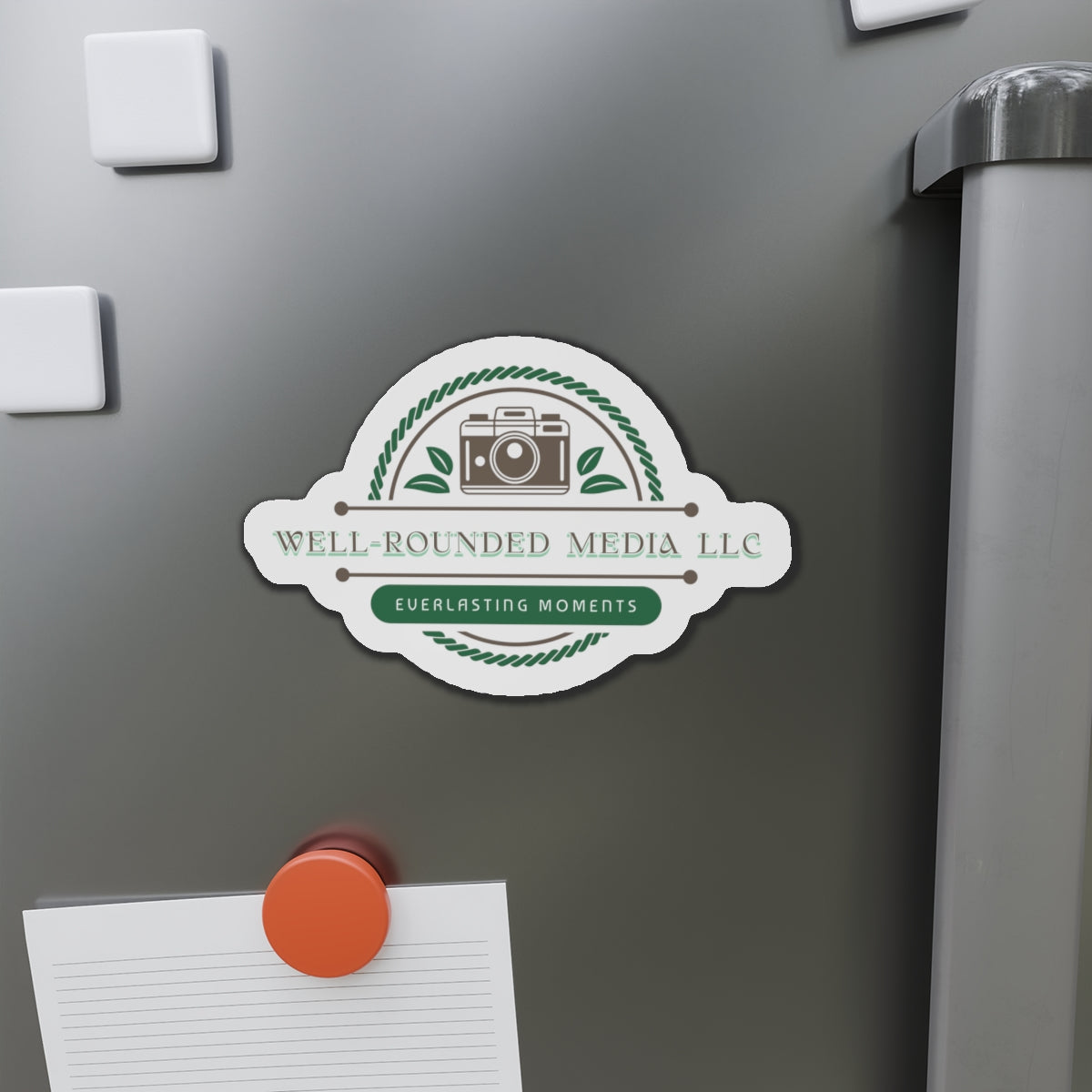 Well-Rounded Media Fridge Magnets