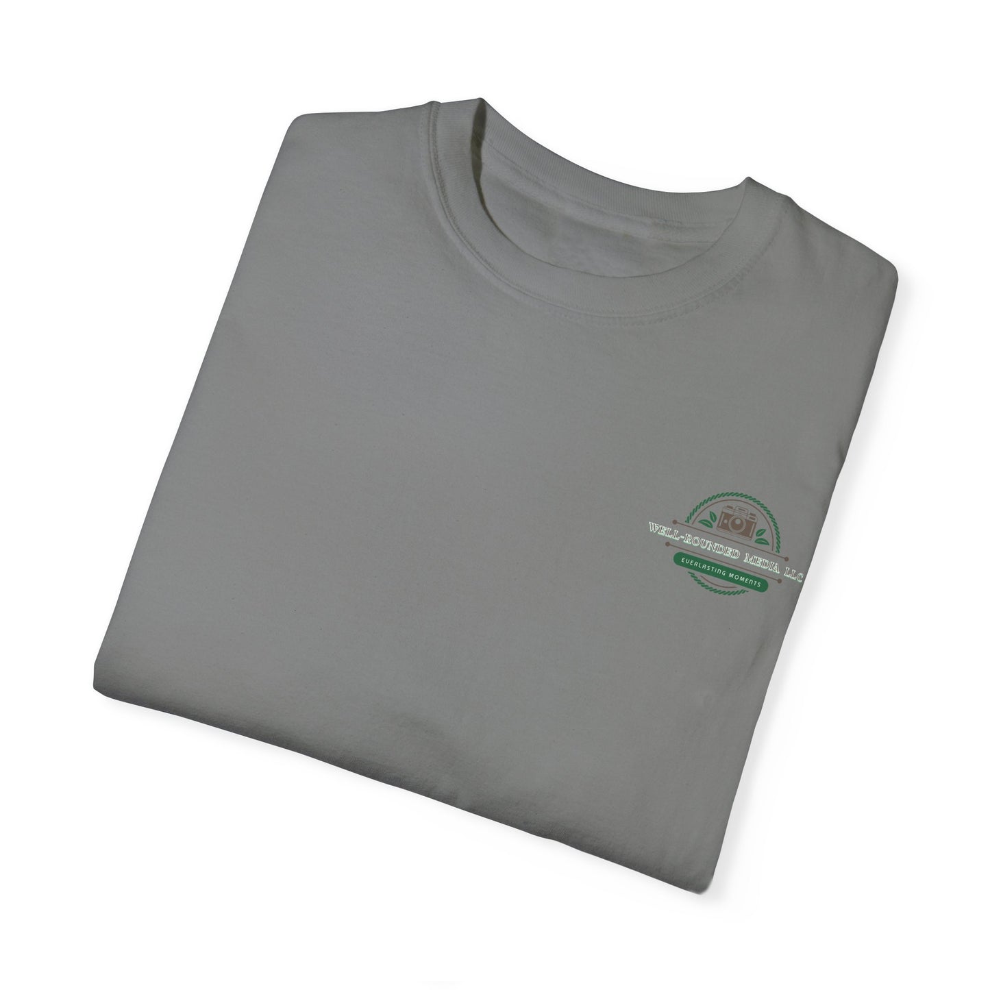 Well-Rounded Media Unisex Garment-Dyed T-Shirt - Memories Made Affordable Design