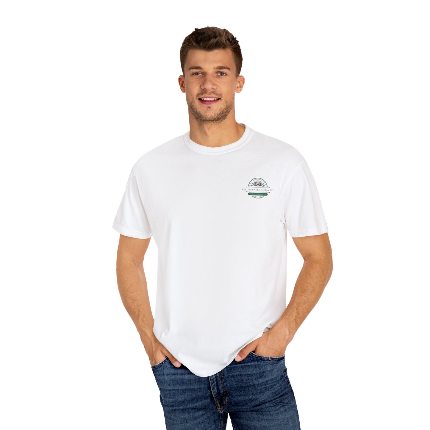 Well-Rounded Media Unisex Garment-Dyed T-Shirt - Memories Made Affordable Design