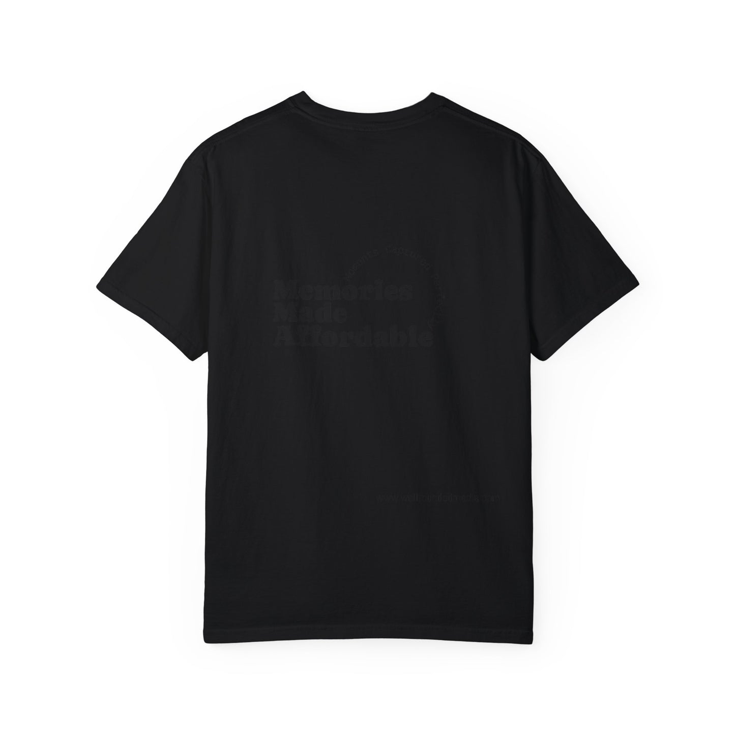 Well-Rounded Media Unisex Garment-Dyed T-Shirt - Memories Made Affordable Design