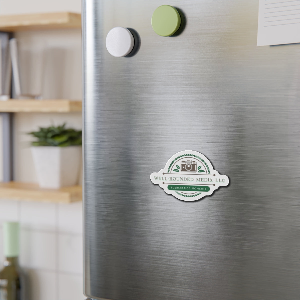 Well-Rounded Media Fridge Magnets