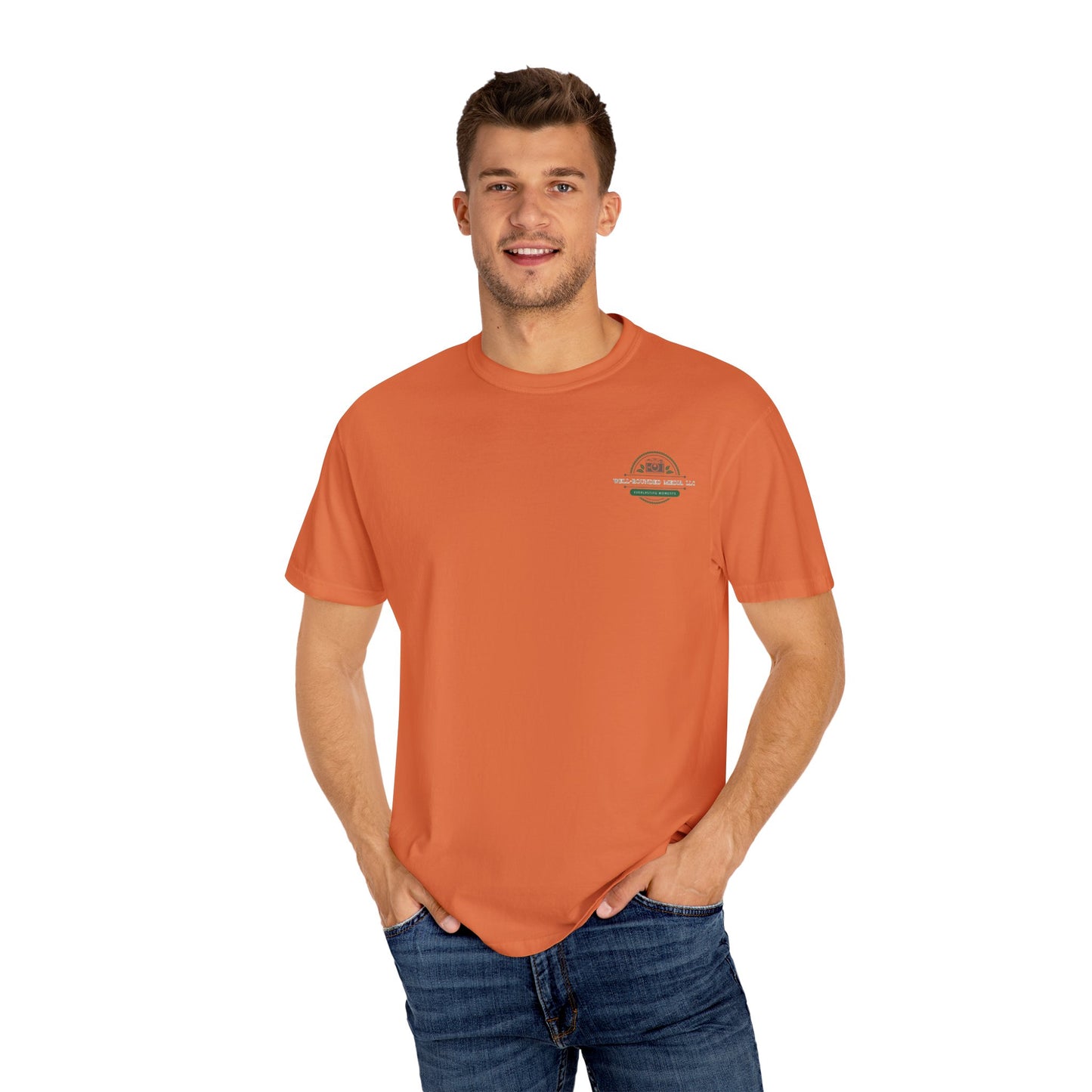 Well-Rounded Media Unisex Garment-Dyed T-Shirt - Memories Made Affordable Design
