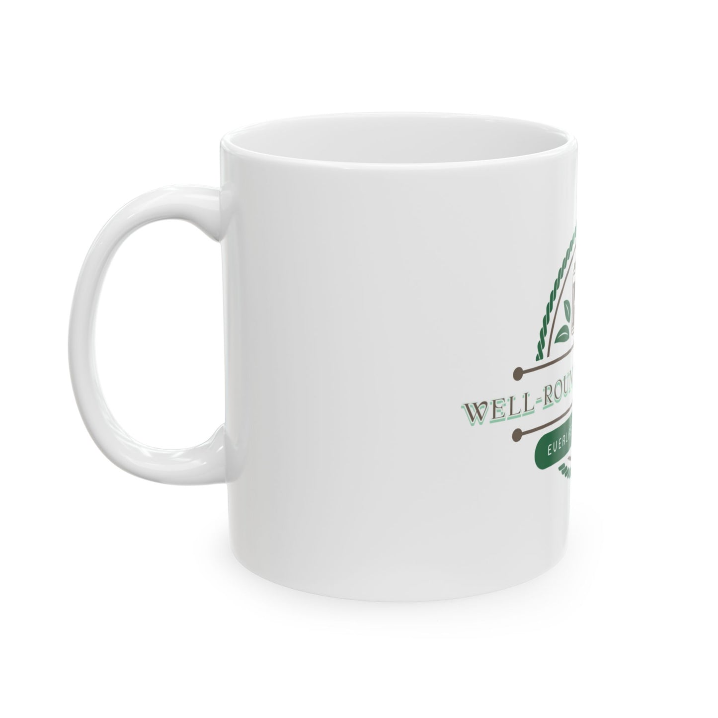 Well-Rounded Media Ceramic Mug - 11oz & 15oz