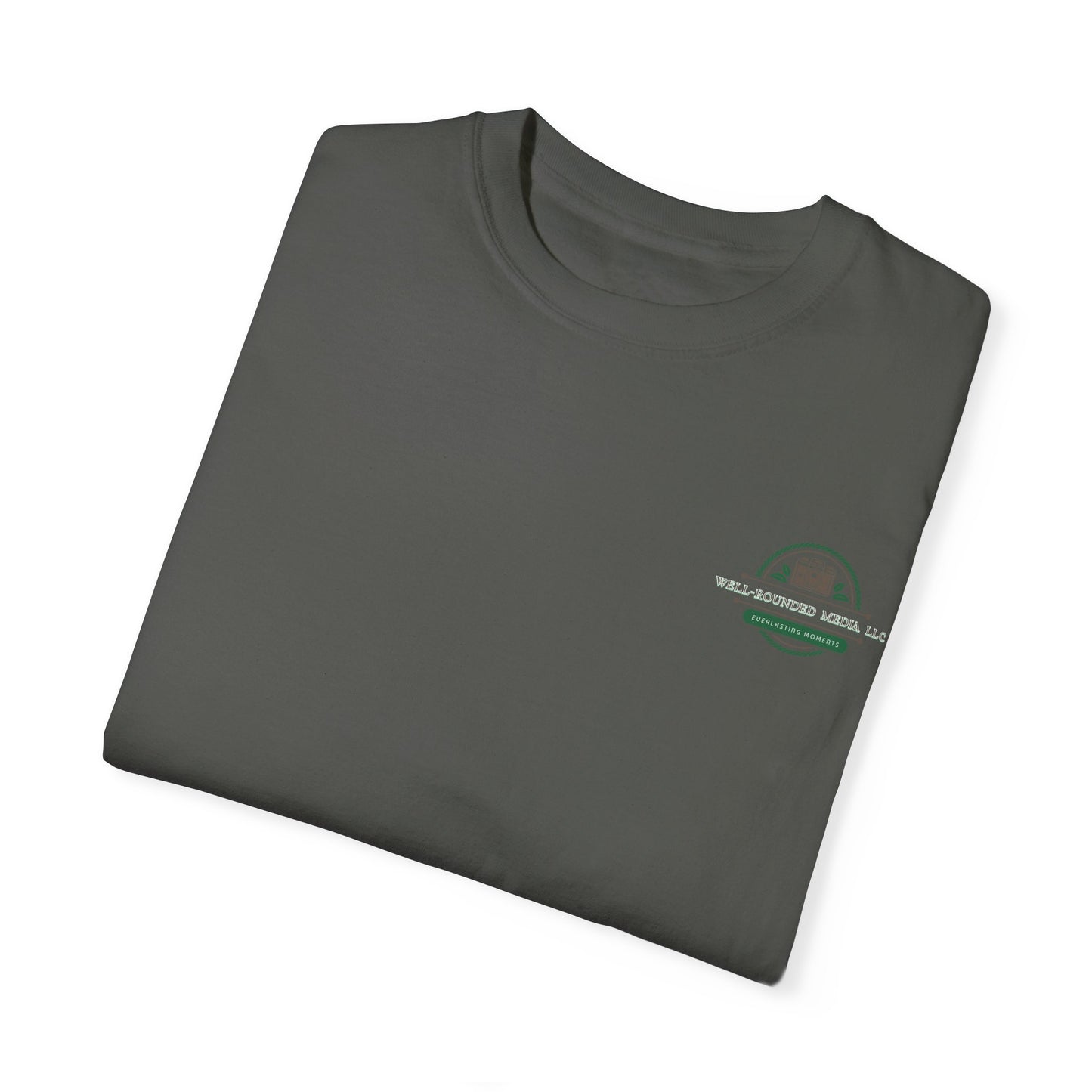 Well-Rounded Media Unisex Garment-Dyed T-Shirt - Memories Made Affordable Design