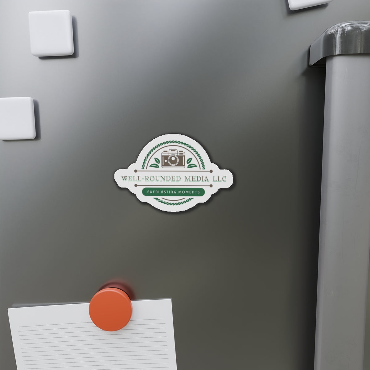 Well-Rounded Media Fridge Magnets
