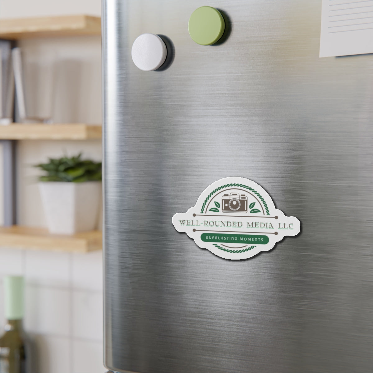 Well-Rounded Media Fridge Magnets