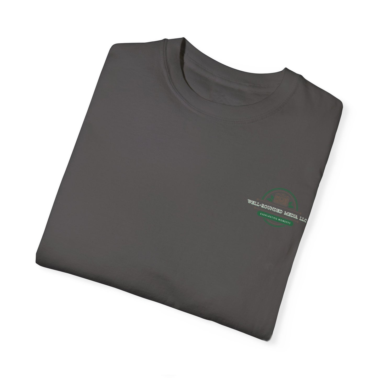 Well-Rounded Media Unisex Garment-Dyed T-Shirt - Memories Made Affordable Design