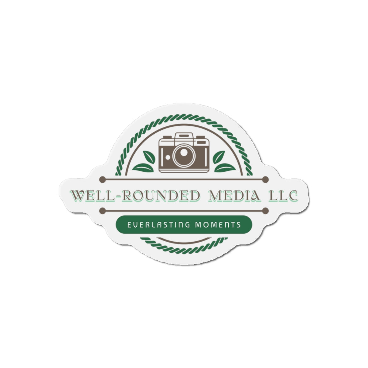 Well-Rounded Media Fridge Magnets