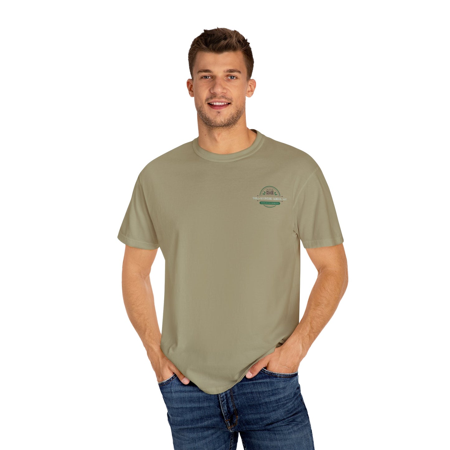 Well-Rounded Media Unisex Garment-Dyed T-Shirt - Memories Made Affordable Design