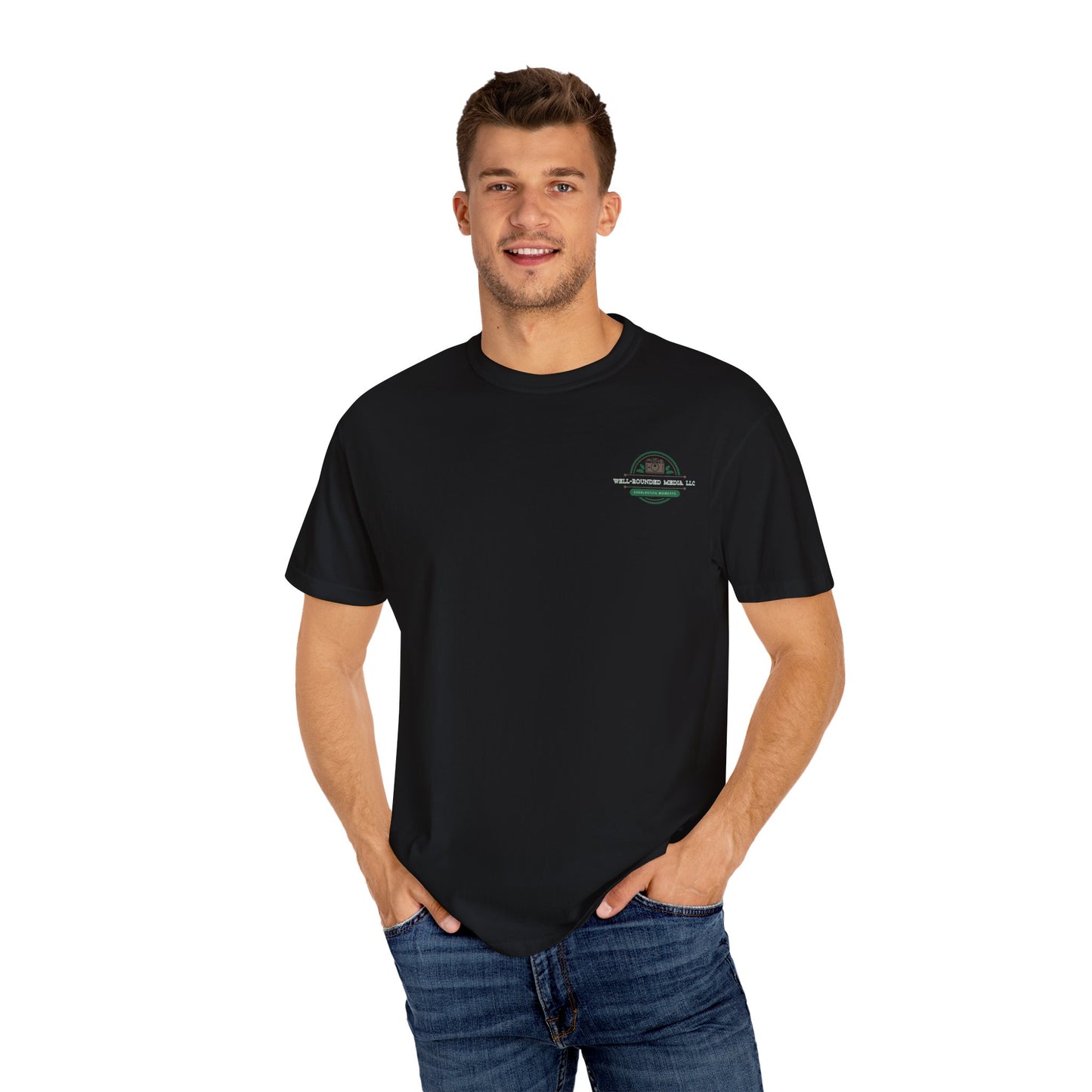 Well-Rounded Media Unisex Garment-Dyed T-Shirt - Memories Made Affordable Design