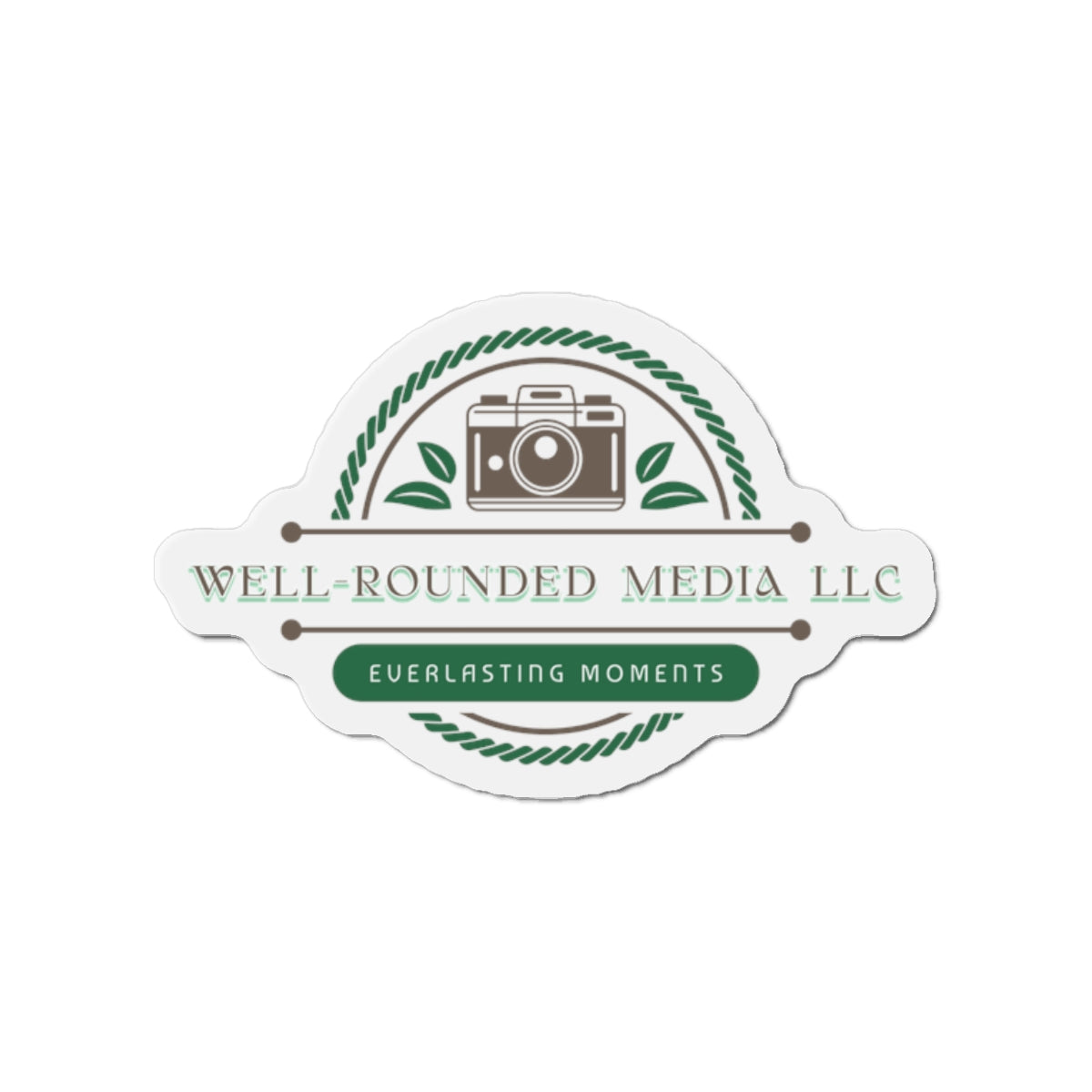 Well-Rounded Media Fridge Magnets