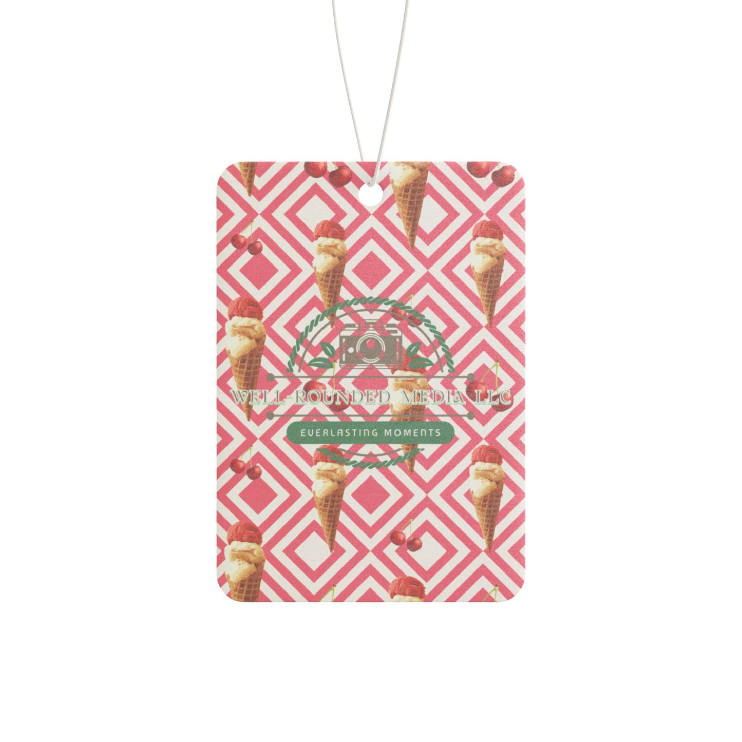 Ice Cream Bliss Car Air Freshener – Sweet Summer Scent