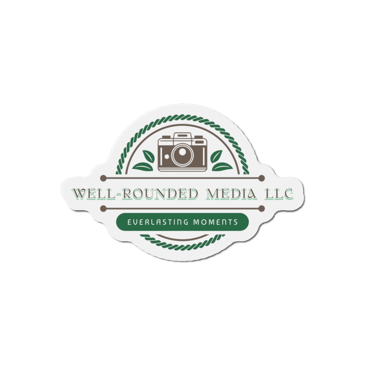 Well-Rounded Media Fridge Magnets